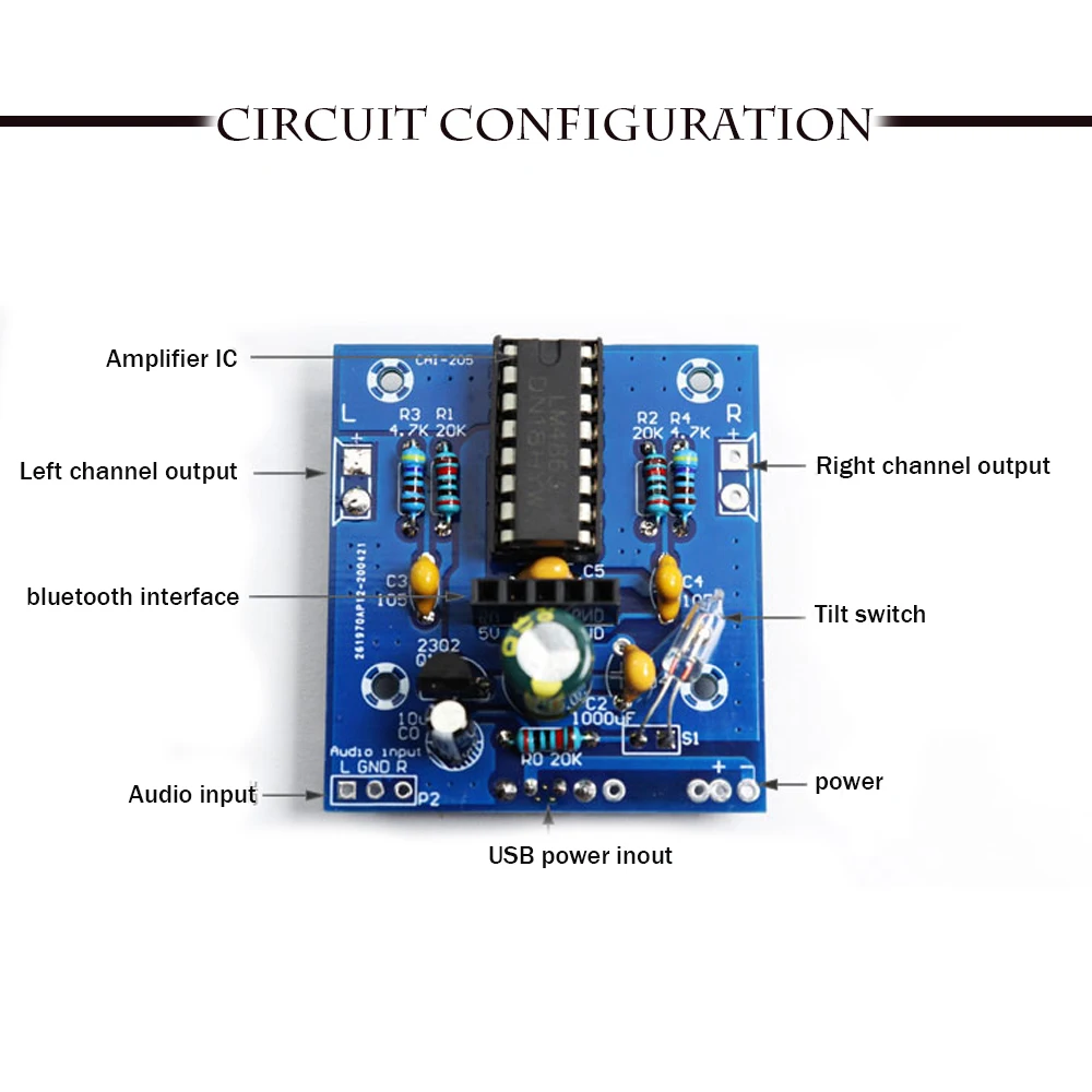 DIY Electronic kit Set DIY Speaker kit Bluetooth Amplifier Board 6x6x6cm Cover LM4863 2 inch 3w Speaker Soldering Project