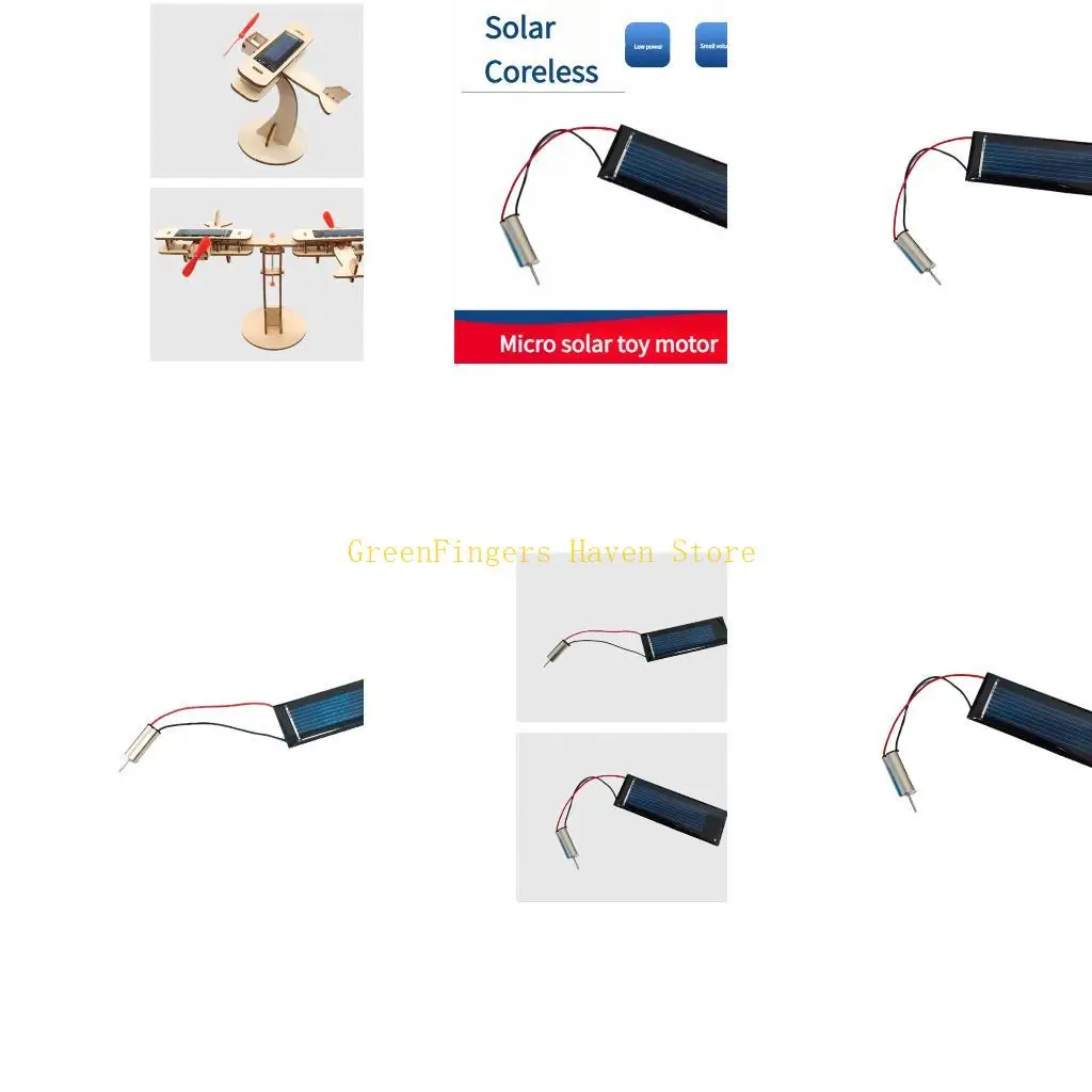 F68D Light-Drive Mechanism Solar & Wind Energy Tool for Wind Generation Projects & Alternative Power Educational Tool