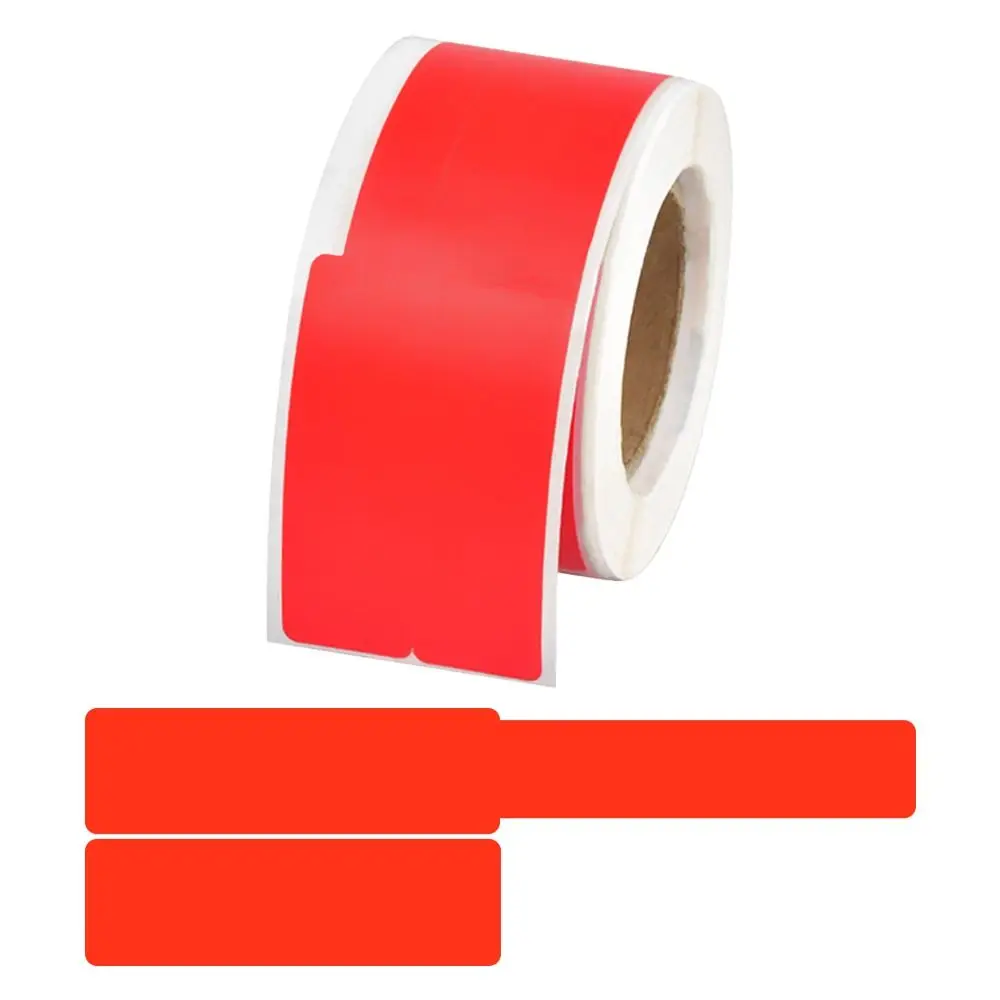 

100pcs 25*38+40mm Laser Printer Sticker Network Organizer Wiring Accessories Wire Marking Cable Tags Cable Ties Cable Labels