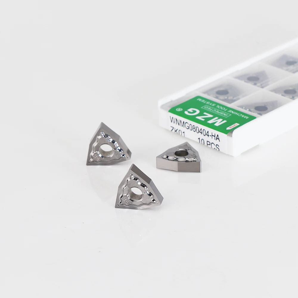 MZG 10pcs WNMG080404 WNMG080408 WNMG080412 ZK01 ZN60 High Hardness