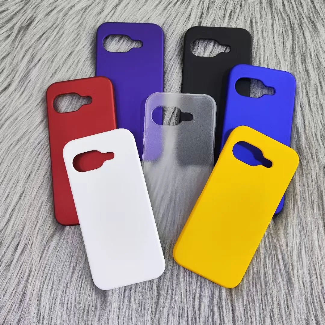 حافظة لهاتف Pixel 9a بسيطة ورقيقة للغاية غير لامعة لهاتف Google Pixel 9a Pixel 9 9 Pro 5G حافظة خلفية مضادة للبصمة