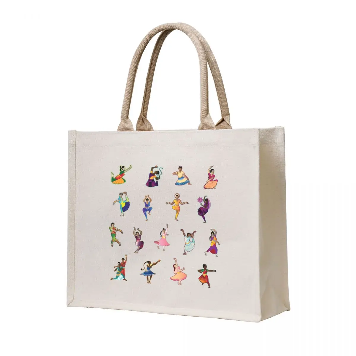 

Bharatanatyam : Classical Indian Dancers Act 3 Tote Bag bags woman 2025 Portable shopping bag Canvas bag tote screen