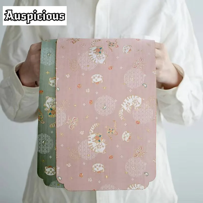 Double-layer Thickened Little Tiger Tea Mat Brocade Waterproof Table Flag Tea Table High-end Decorative Fabric Tablecloth Pad