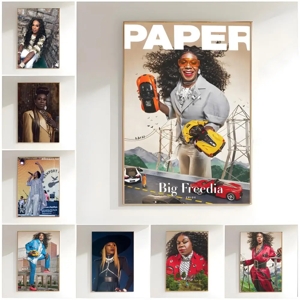 Big Freedia Pressing Onward Poster Premium Wall Decor Modern Home Poster Unframed