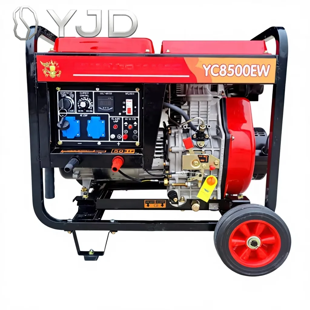

50Hz 60Hz 7KW Open Frame Diesel Generator 220V/240V Electric Start