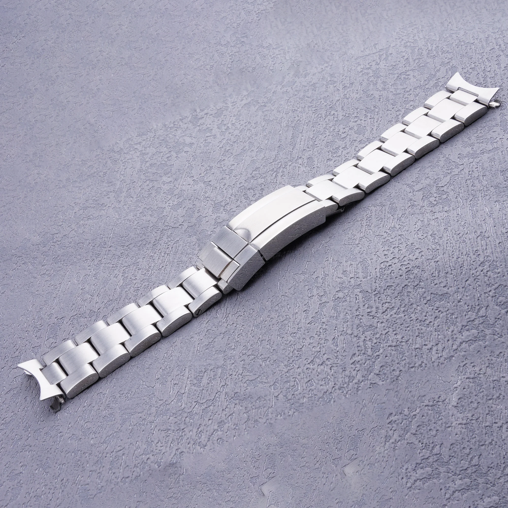 19mm Watch Band Strap 316L Stainless Steel Silver Oyster Style Bracelet For SEIKO 5(SNXS73 75 77 79 80 81 SNFF05 SNXG47) J1/K1