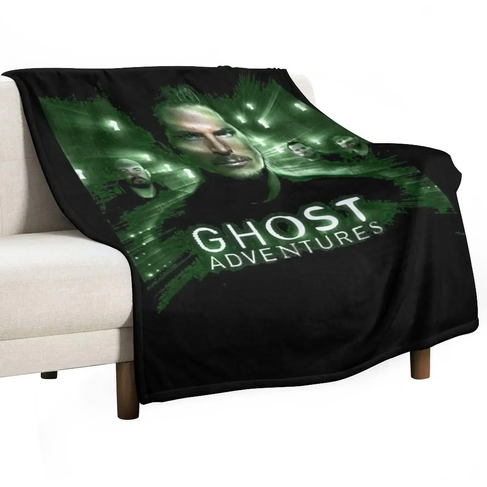 Gift Idea Ghost Adventures Gifts For Birthday Throw Blanket Durable Warm Blanket for Daily Home Use