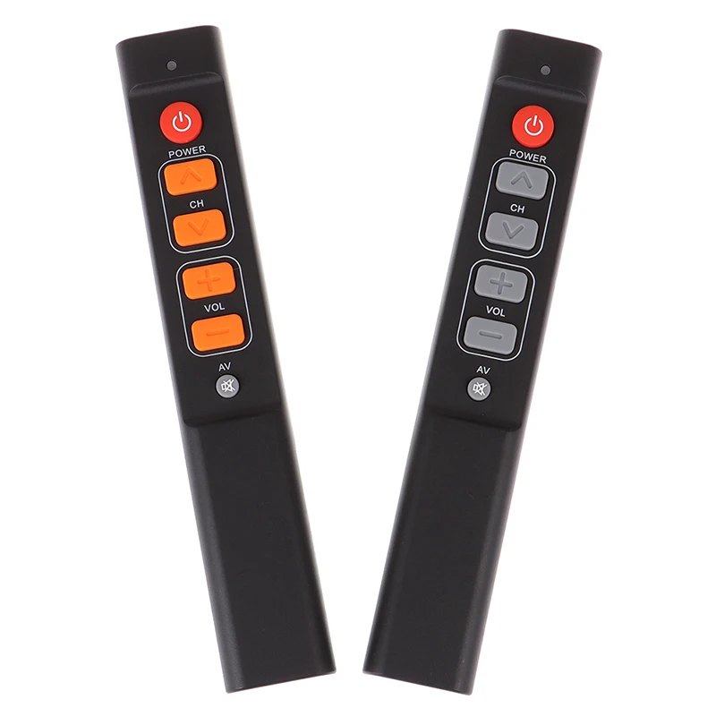 Smart Learning Remote control for TV STB DVD DVB , TV Box HIFI, Universal controller with 6 big buttons easy use for elder