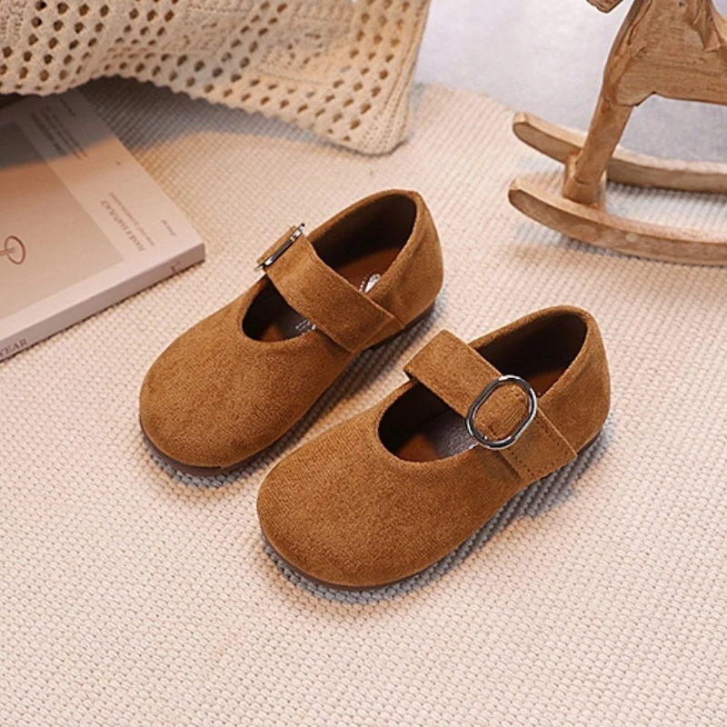 

Children's Leisure 2025 Spring and Autumn New Korean Soft Bottom Comfortable Anti slip Multi functional Princess Shoes