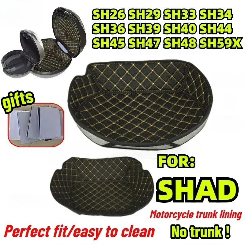 

For SHAD tailbox SH45 SH48 SH39 SH40 SH59 Motorcycle Trunk Case Tail Case Luggage Inner Box Liner Protector Lining top case