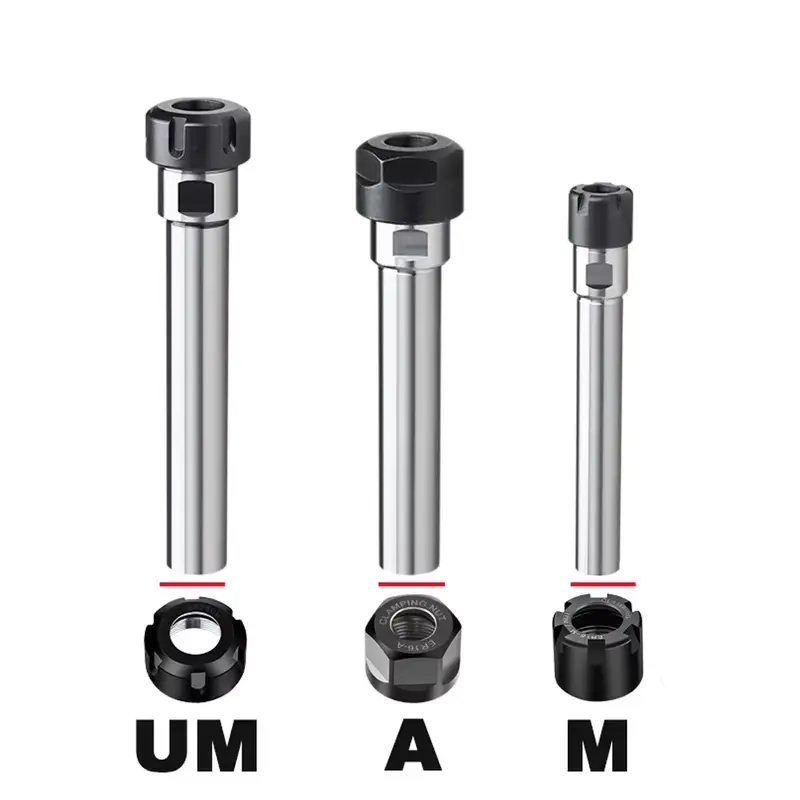 ER Extension Rod C6 C8 C10 C12 C16 C20 C25 C32 ER8 ER11 ER16 ER20 ER25 Extension Rod Tool Holder Bracket Tool Collet 100 150 200 - Image 4