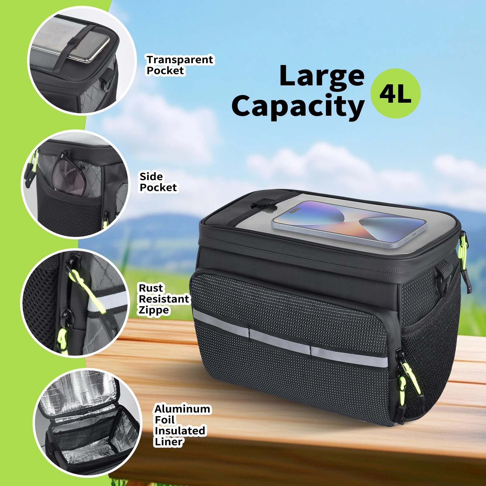 26 tipos de bolsas delanteras  - Cycling Journey reseña y precio