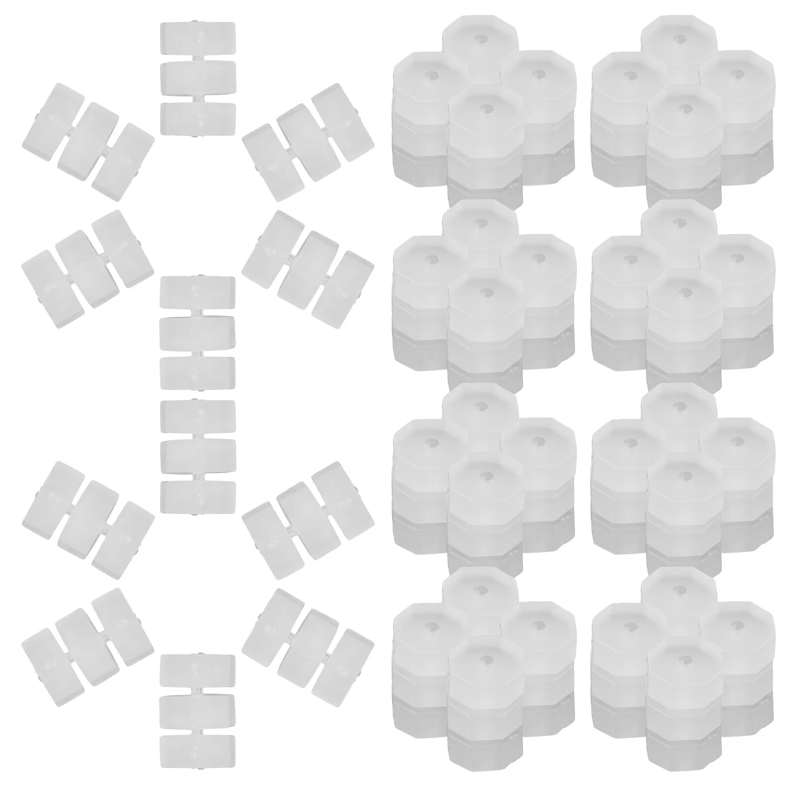 50Pcs Bike Brake O-Ring Silicone Donuts Protective Line Protector Octagonal Core Easy Install Bike Brake Silicone Ring