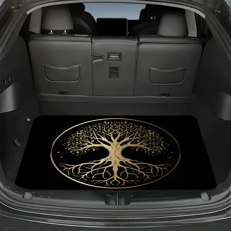 Tapis de coffre de voiture, imprimé papillon tendance, velours cristal, adapté à la plupart des modèles, n'hésitez pas, laissez-le devenir votre indispensable