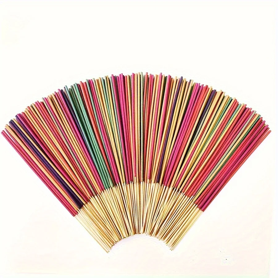 مجموعة 300 أعواد بخور عطرية 12 عطور طبيعية لافندر ياسمين أوشن روز ساكورا مبخرة للتأمل اليوغا #1