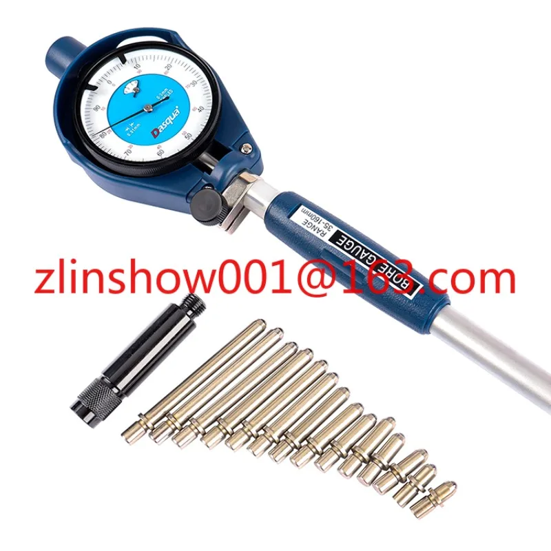 35-160mm Dial Bore Gauge Set  0.01 Graduation Alesometro 1.4-6 Inch Alexometro  Cylinder Dial Bore Gauge