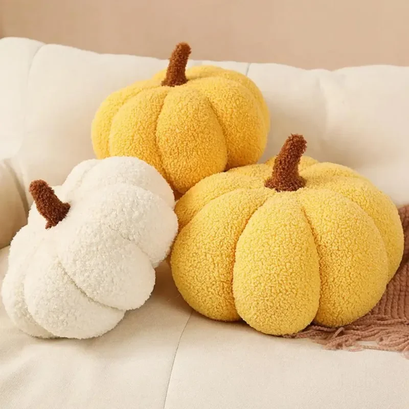 New Pumpkin Pillow Promotion Ins Creative Special-shaped Sofa Cushion Halloween Decoration Cute Children Plush Toys