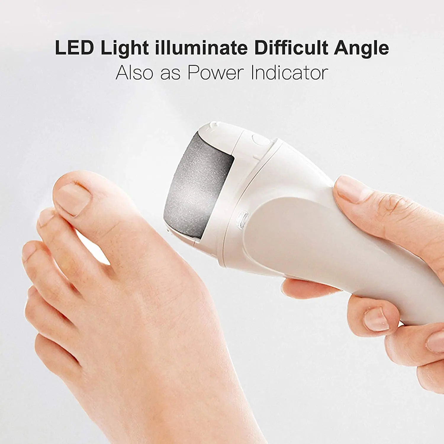 SAHE Electric Feet Callus Removers Rechargeable,Portable Electronic Foot File Pedicure Tools, Electric Callus Remover Kit,Gift