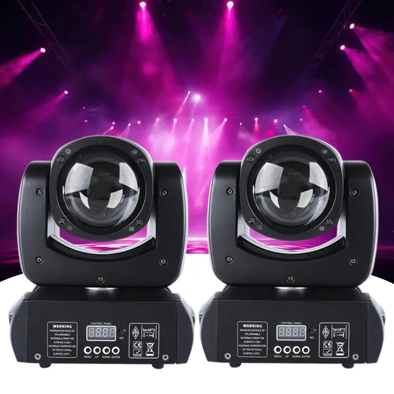 DJ 100w 180w Gobo Spot Led Beam Light Moving Head Party Disco Stage Lights Sound DMX 18 Prisms Disco Club Stage Bar Lighting