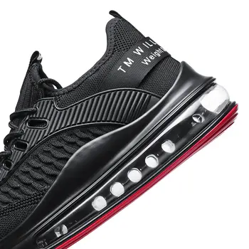 白色男士健步鞋,大尺寸48碼,運動休閒跑步鞋,高品質街頭風男士運動鞋,舒適百搭。 8 最佳銷售 男士高筒鞋 - №4