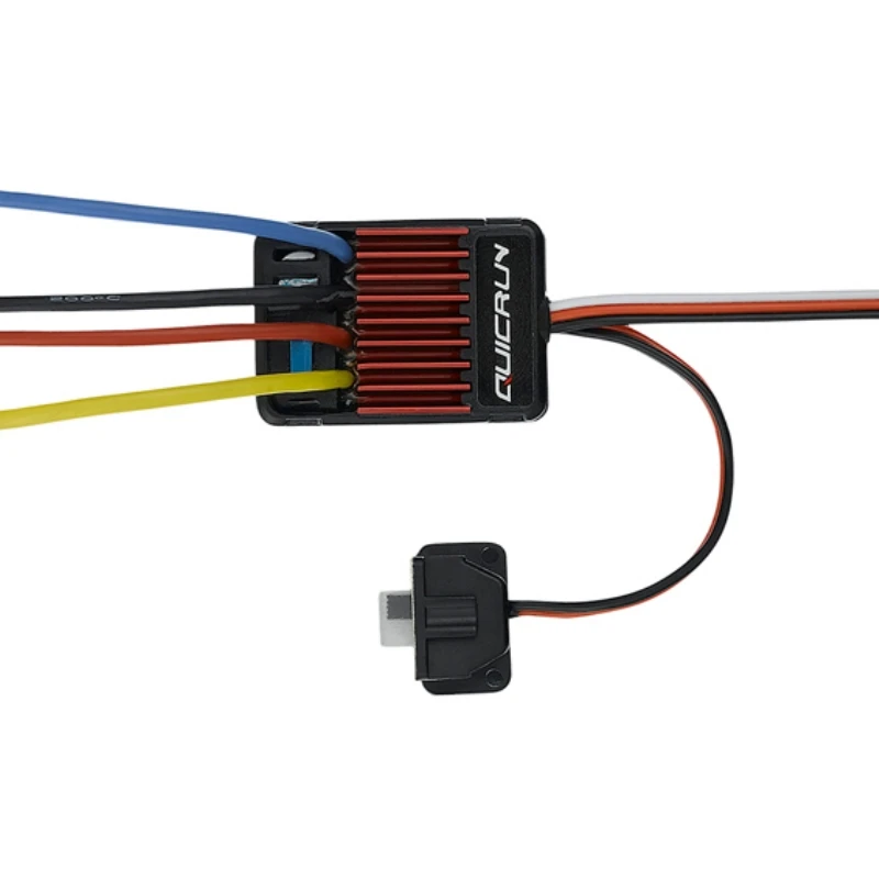 

HOBBYWING QuicRun WP-1625 Brushed 25A ESC/Electric Speed Controller for RC Car