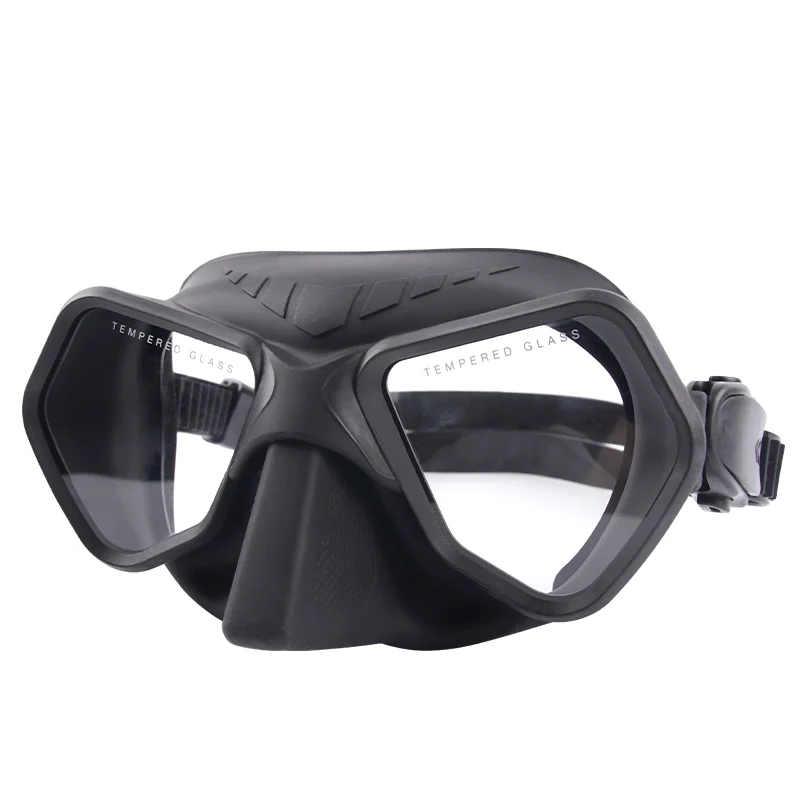 

High Quality Diving Goggles Scuba Diving Toughened Glass Foggles Silicone Diving Masks for Snorkeling Spearfishingpromote sales