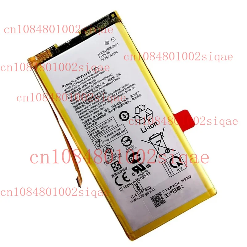 Akku-Ersatz für Asus ROG Phone II 2 ZS660KL C11P1901 ASUS_I001D 5800 mAh