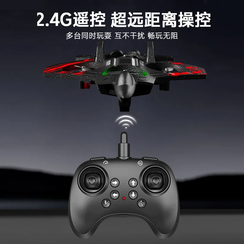 001 drone Lightweight aircraft, with remote control, materials for outdoor activities, anti-fall and durable, suitable for beginners, LED drones, acrobatic aircraft, compact indoor flight shuttle vehicles