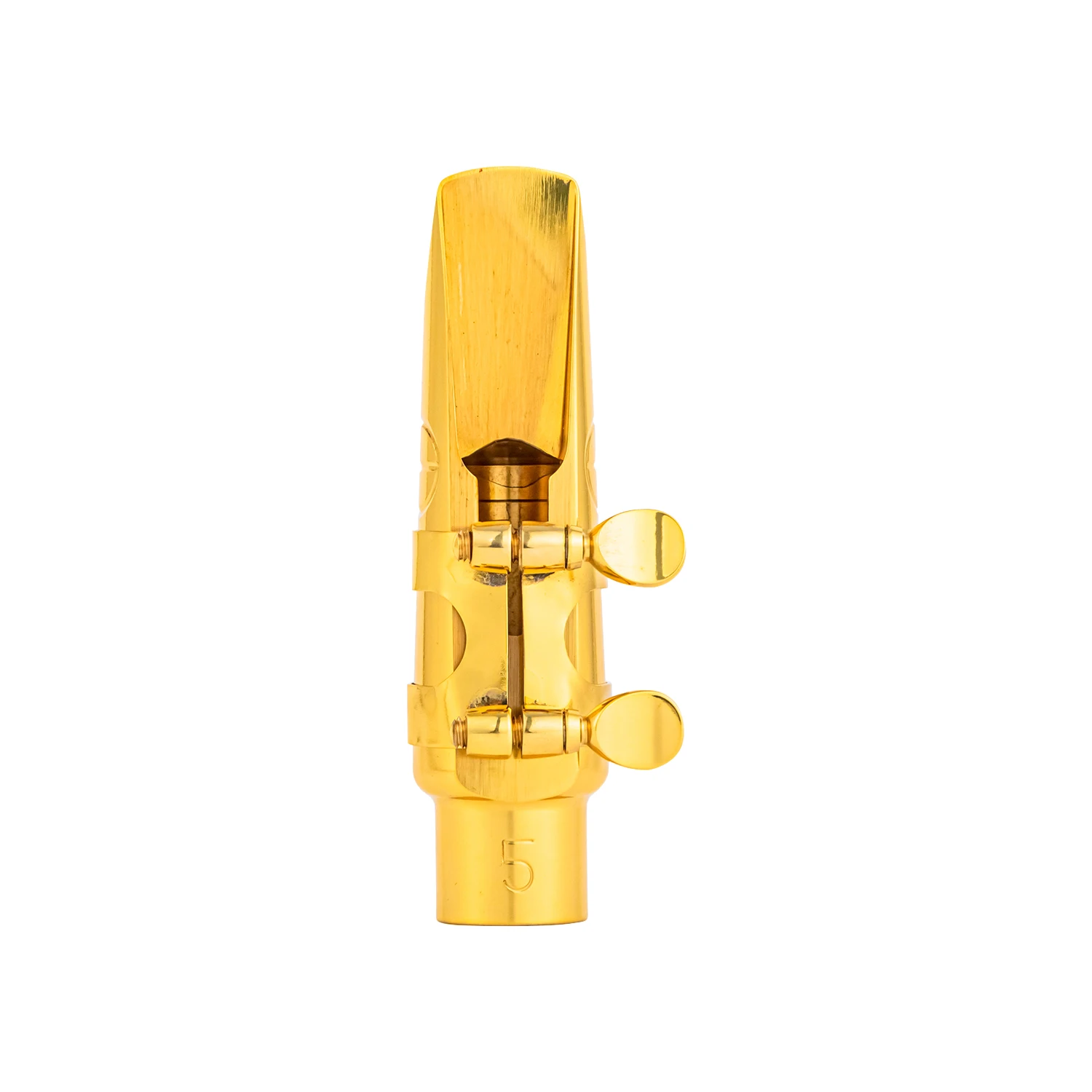 High Quality Sax Metal Mouthpiece Size 5 6 7 8 9 For Alto Soprano Tenor Brass Plated Saxophone Accessories