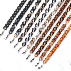 Black Brown Sunglasses Mask Chains Lanyard Acrylic For Women Men Eyeglasses Chains Anti-lost Earphone Holder Fashion