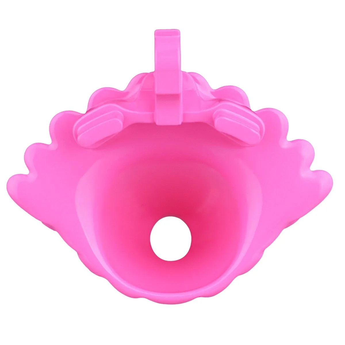 Men's One‑Piece ABS Resin Body Accessories Shell Shape With Pearl Decor Lockable Adult Intimate Decoration Prop