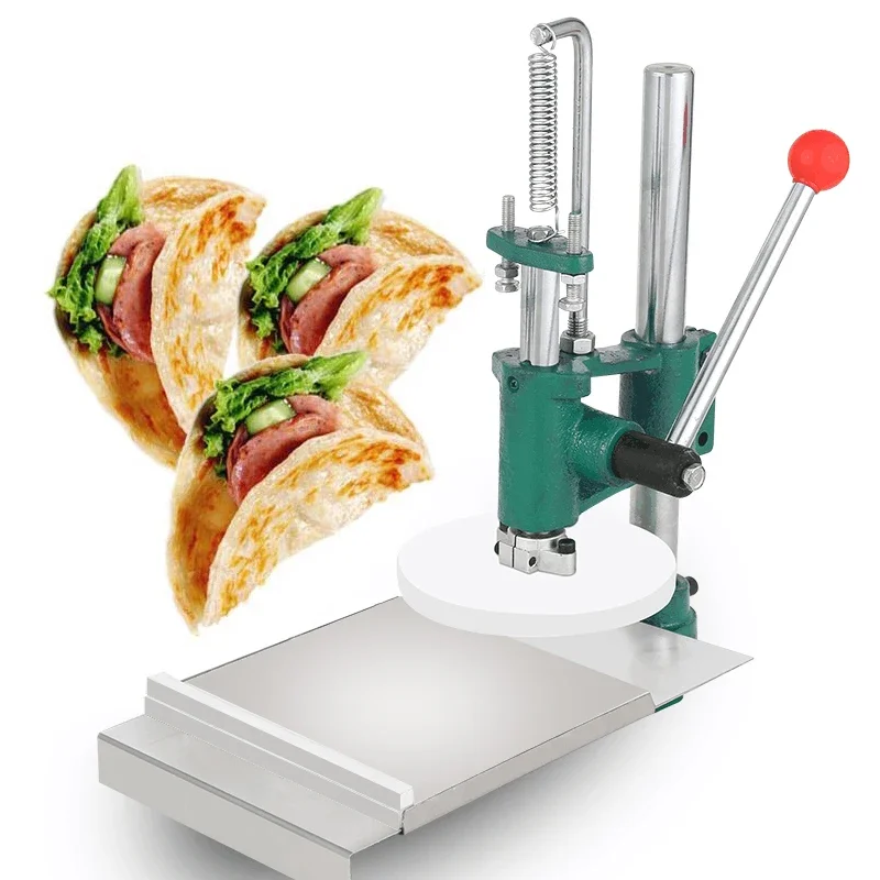 Manual Pizza DoughPress Machine 20cm Pizza Dough Flattening Press 7.8