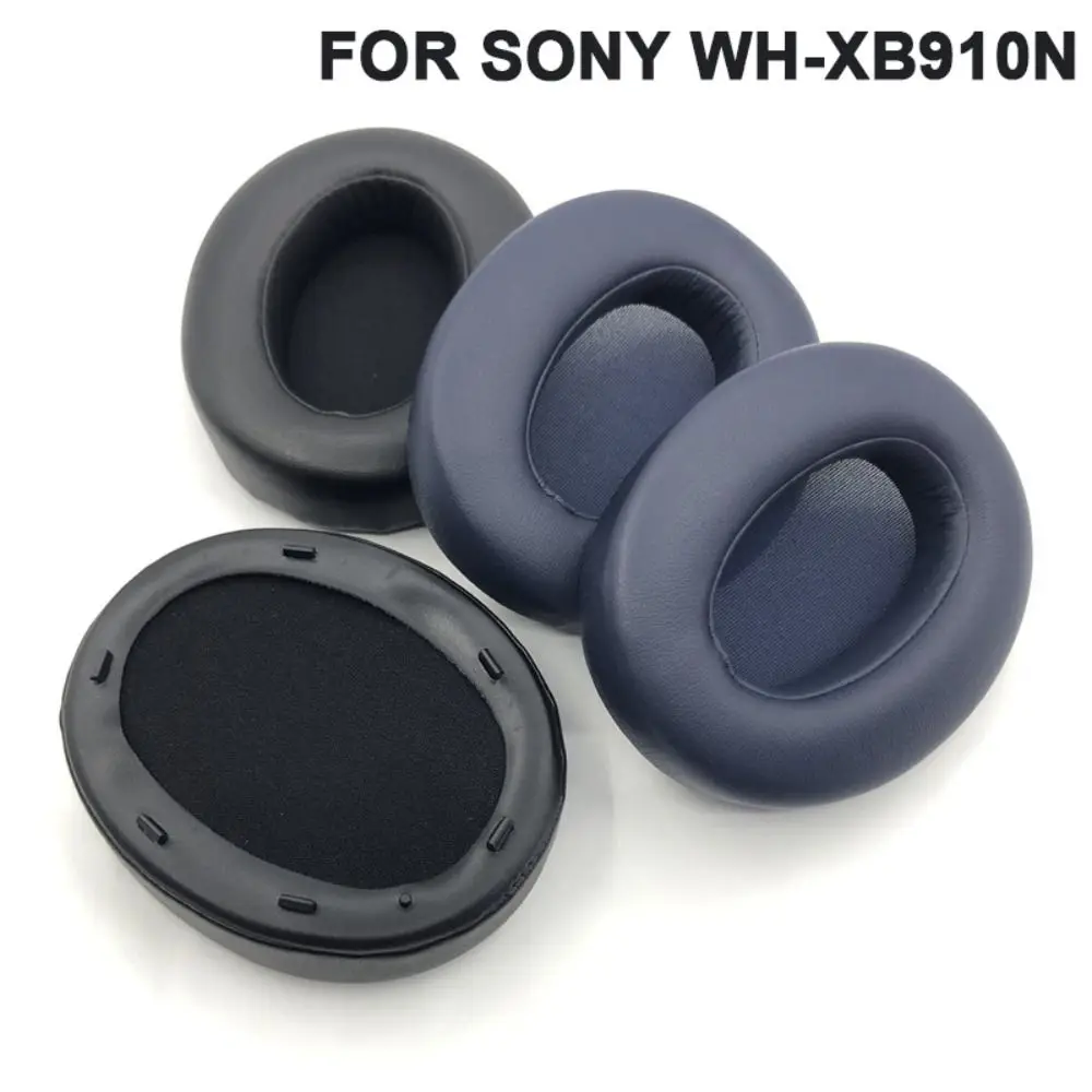 2Pcs Ear Pads For Sony WH-XB910N Headphone Replacement Ear Pad Cushion Cups Cover Earpads Repair Parts
