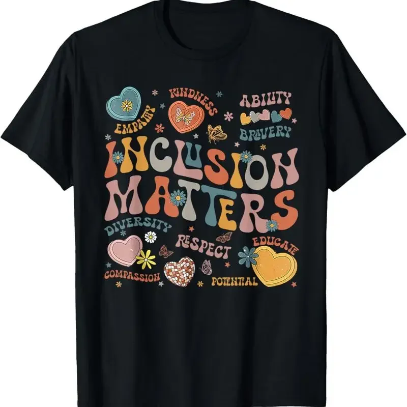 Inclusion Matters T Shirt Autism Awareness Special Education