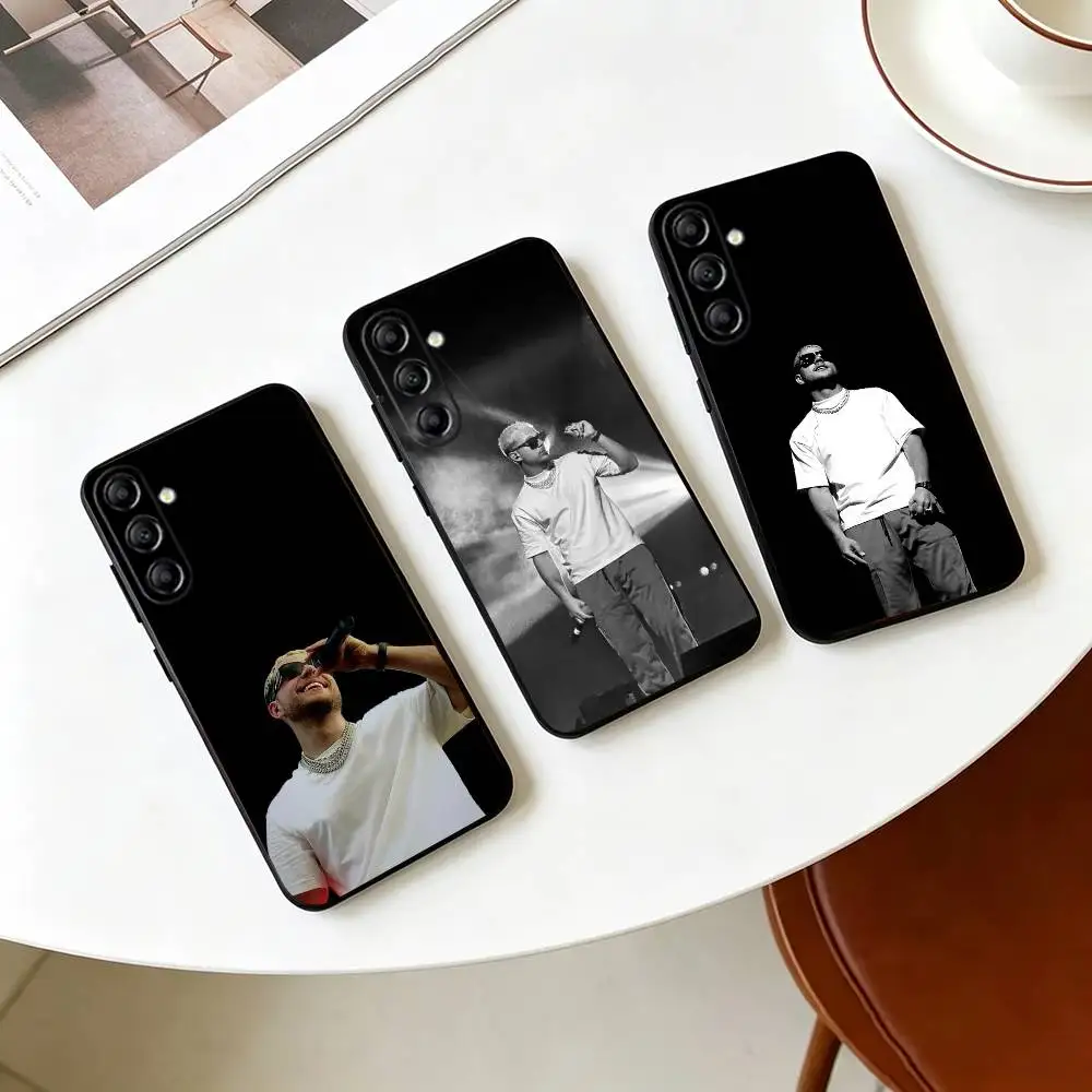 P-PLK F-French Rap Singer  Phone Case For Samsung Galaxy A73,A72,A71,A70,A53,A52,A51,Soft Silicone Black Cover