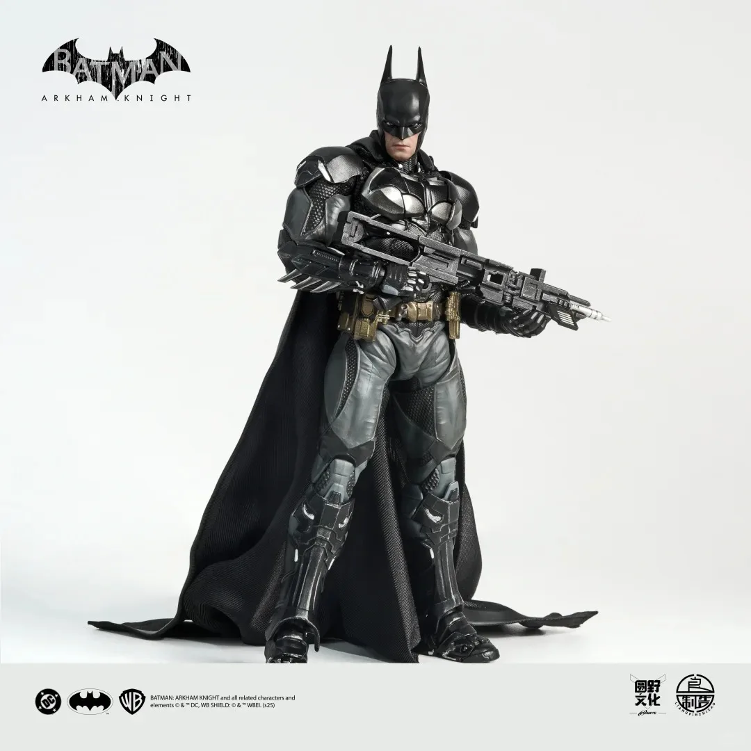 

Dc001 1/12 Batman Arkham Dark Knight Warrior Edition Action Figure Full Set 6in Scale Male Soldier Birthday Gift Ornament