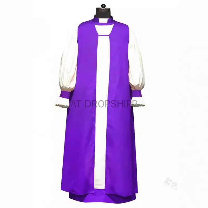 Mittelalter liche Mönch Geistliche Jesus Christus Religion Renaissance Kostüm Kleid Robe erwachsene Männer Priester Halloween Cosplay Kapuze Kleid