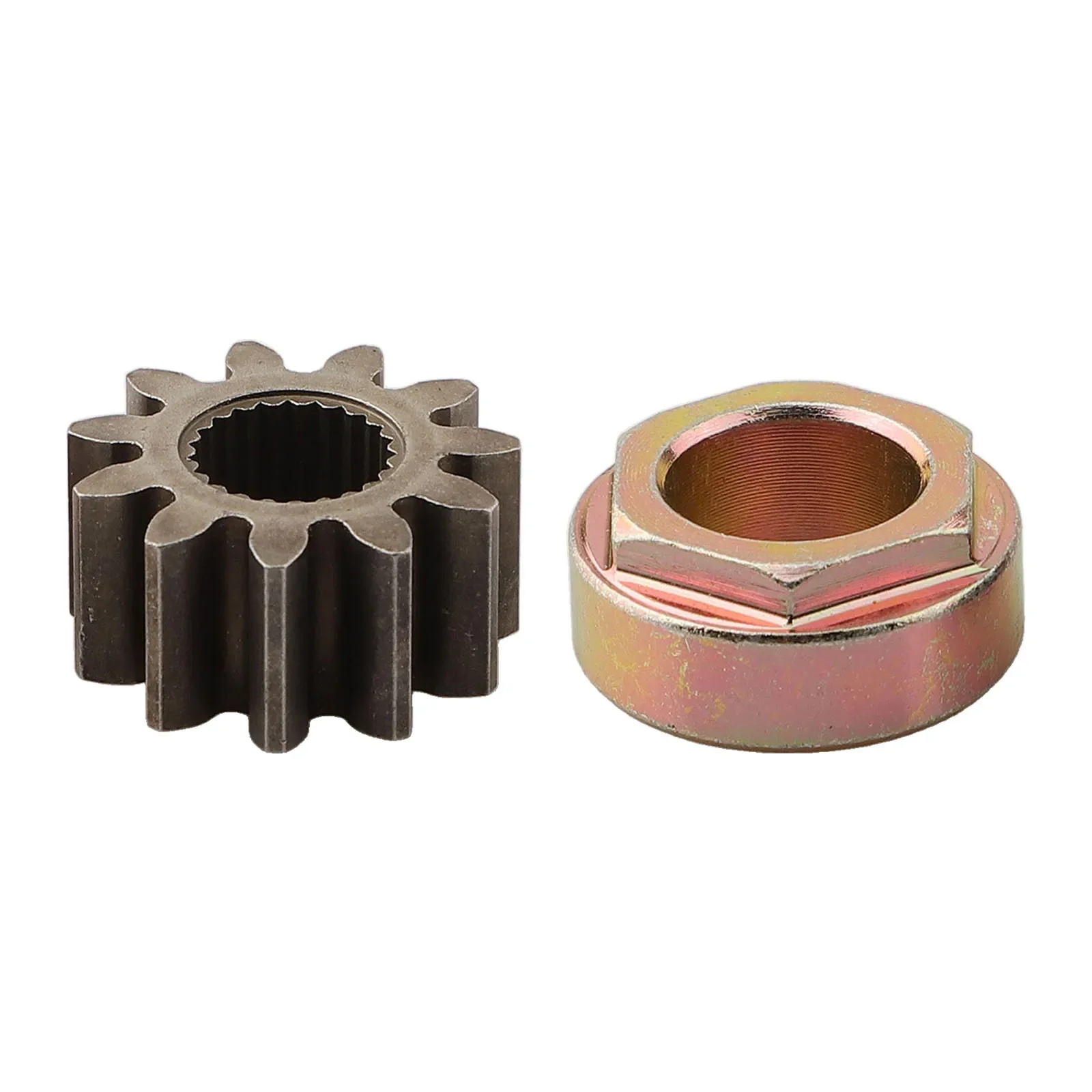 Replacement Pinion Gear With 11 Teeth And Center Splines And 7/8 OD Hex Bushing For For CADET 717-1554 741-04237A 741-04237B