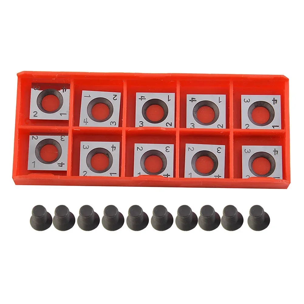 Carbide Blades With M6x15 Screws Carbide Tool Corners Accessories For Woodworking For Hardwood And Softwood