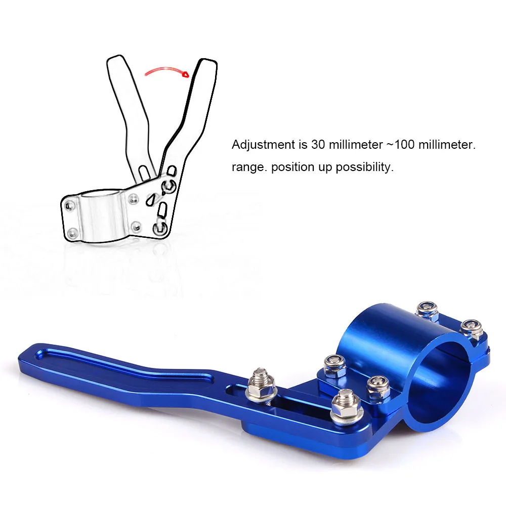 Universal Aluminium Car Styling Adjustment Steering Wheel Turn Rod Extension Turn Signal Lever Position Up Kit Car Accessories