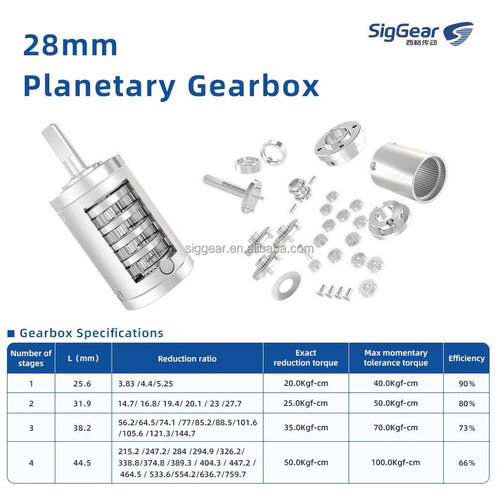 28mm Planetary Gearbox Brushless DC Motor12V 24V High Torque Mini Gear Motor for Robotics Automation OEM ODM Custom Drive System view 4