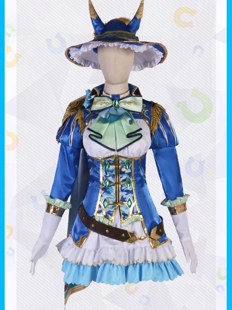 

Pre-sale Umamusume: Pretty Derby Satono Diamond Cosplay Costume Women Girls Party Comic-con Role Play Cos Clothing Full Set