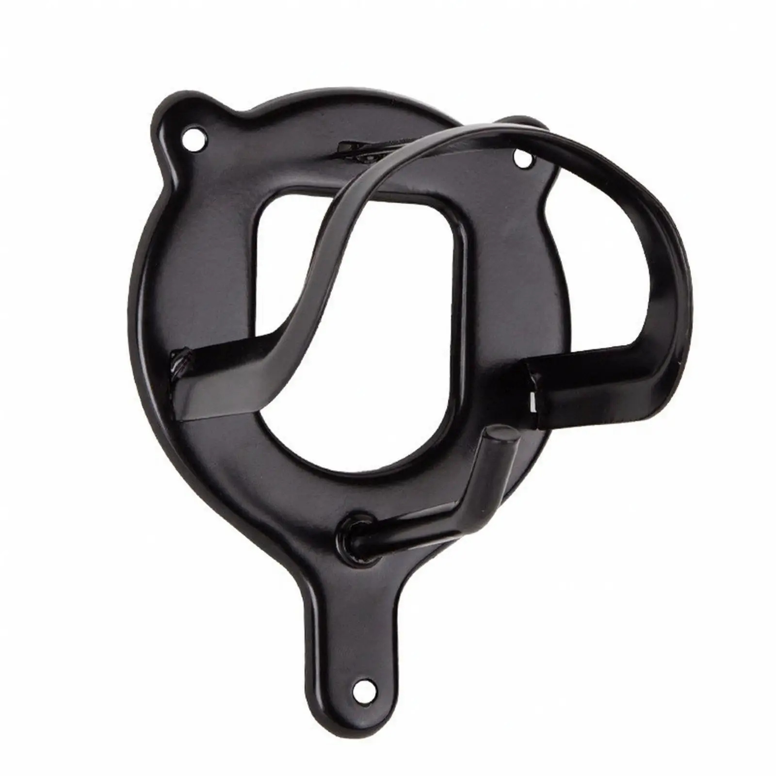 Sturdy Iron Bridle Hook for Wall Mounted Equestrian Headstall Hanger with Curved Lower Bracket