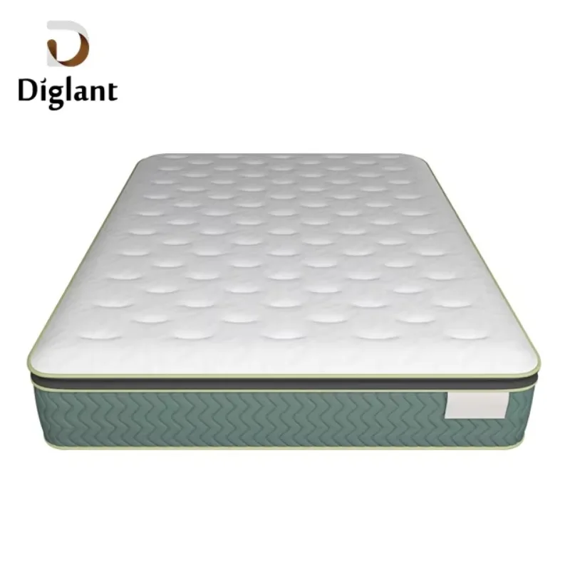 D61  Hotel Bedroom Furniture Memory Foam Latex Queen Spring Full Hybrid Mattress