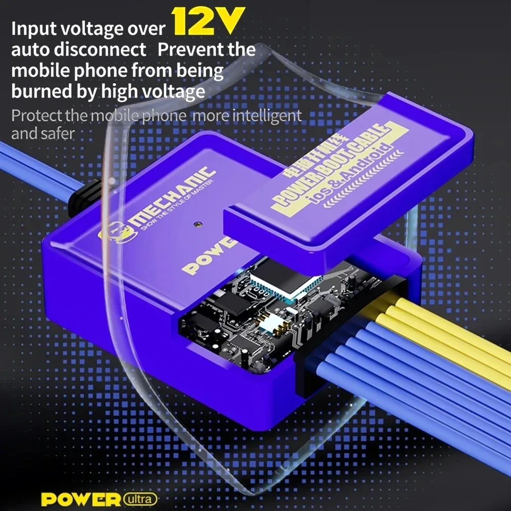 MECHANIC iBoot FPC für Android IOS Power Boot Control Line Handy Test Netzteil Kabel für iPhone Huawei Xiaomi Samsung