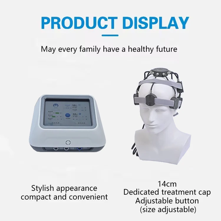 العلاج الطبيعي RTMS المحمول تحفيز المغناطيس عبر الجمجمة العميقة لوازم العلاج لإعادة تأهيل الجمجمة الطبية #4