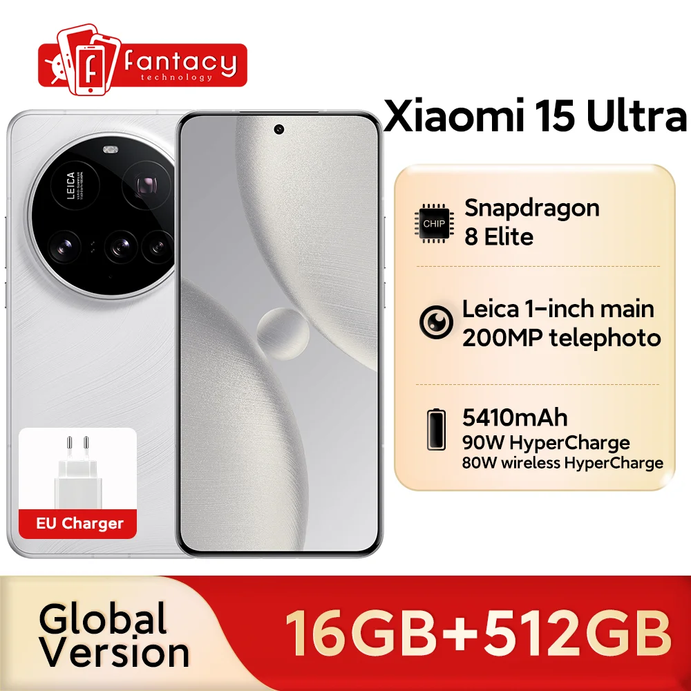 Global Version Xiaomi 15 Ultra Snapdragon 8 Elite 6.73