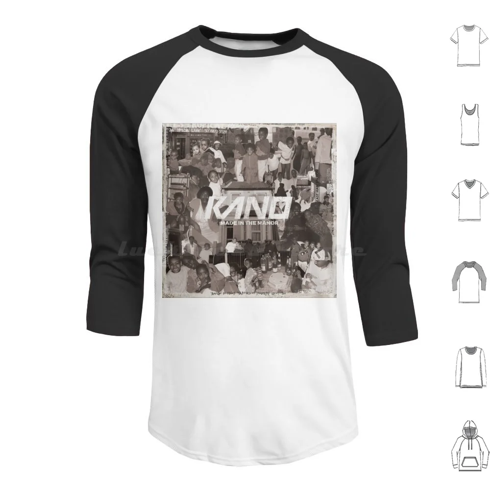 سترة Kano-Made In The Manor بأكمام طويلة Kano Grime Skepta Wiley Bbk Boy Better Know Made In The Manor #1