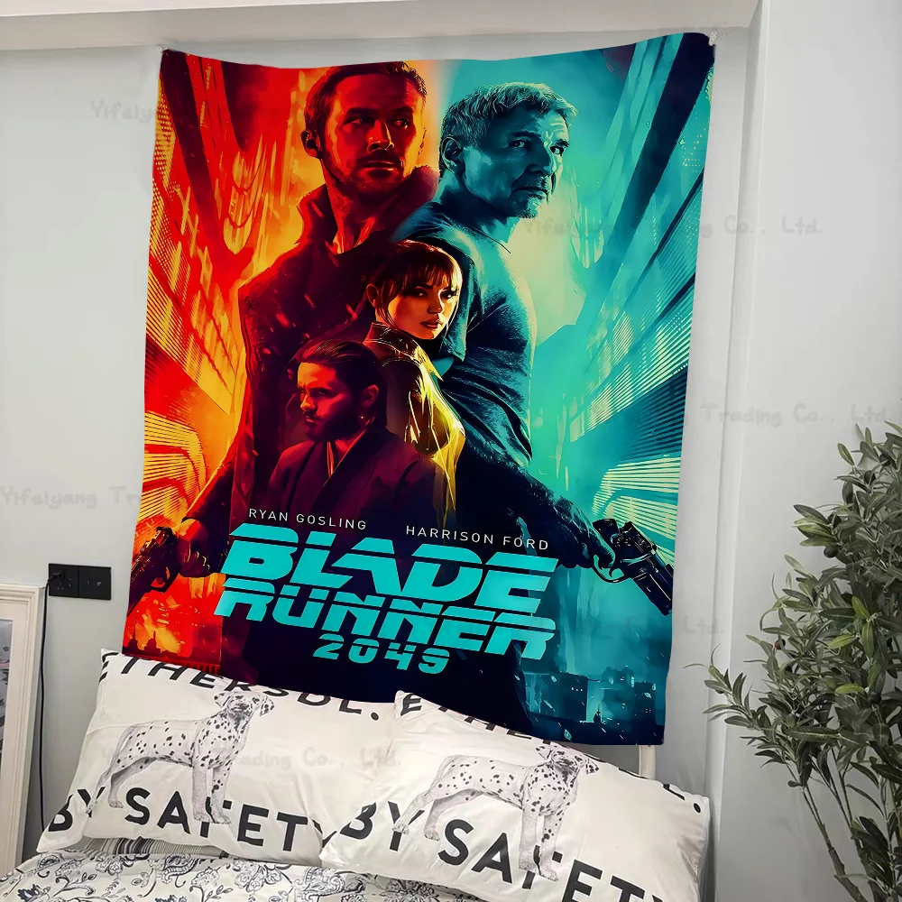 Blade Runner 2049 Anime Tapestry Indian Buddha Wall Decoration Witchcraft Bohemian Hippie Wall Hanging Sheets