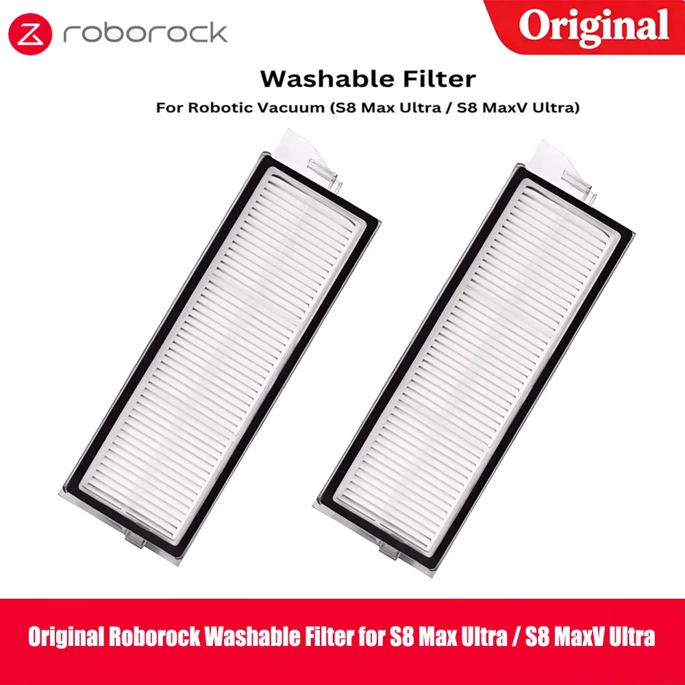 【Original】 Roborock S8 MaxV Ultra / S8 Max Ultra Robot Vacuum Cleaner HEPA Filter，Replacement Filter Accessories